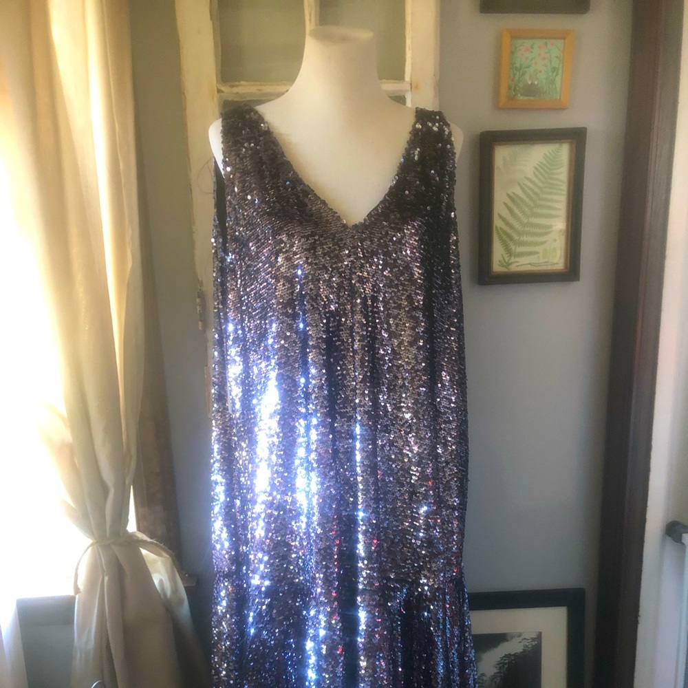 New with Tags! ANTHROPOLOGIE SEQUIN DRESS